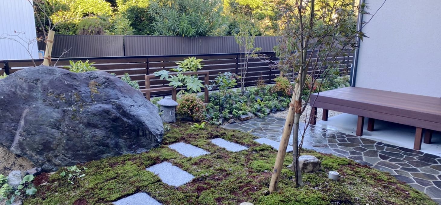 写真：日本庭園