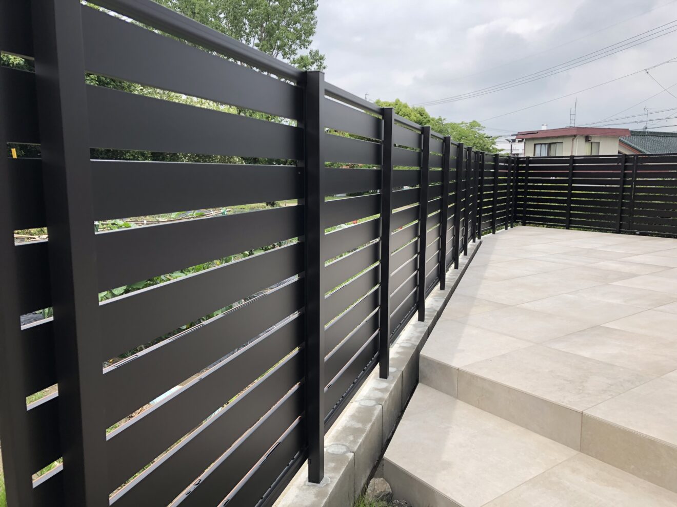 写真：リフォーム後のフェンス02 - 福田造園の施行事例（愛知県岡崎市）