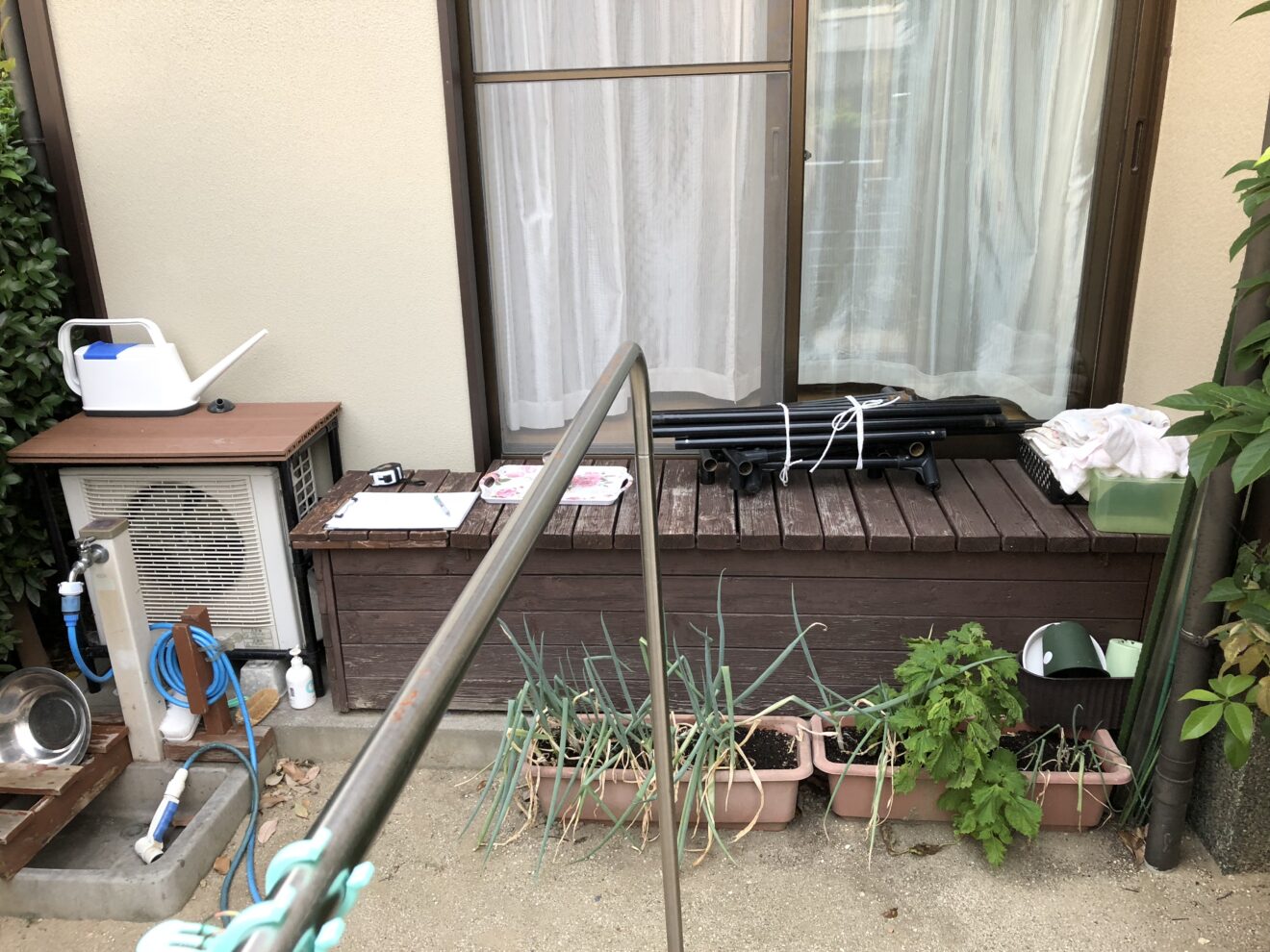 写真：ウッドデッキ施工前01