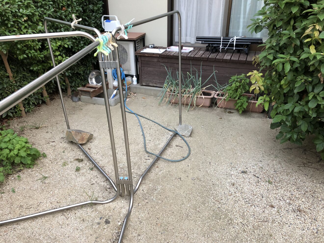 写真：ウッドデッキ施工前02