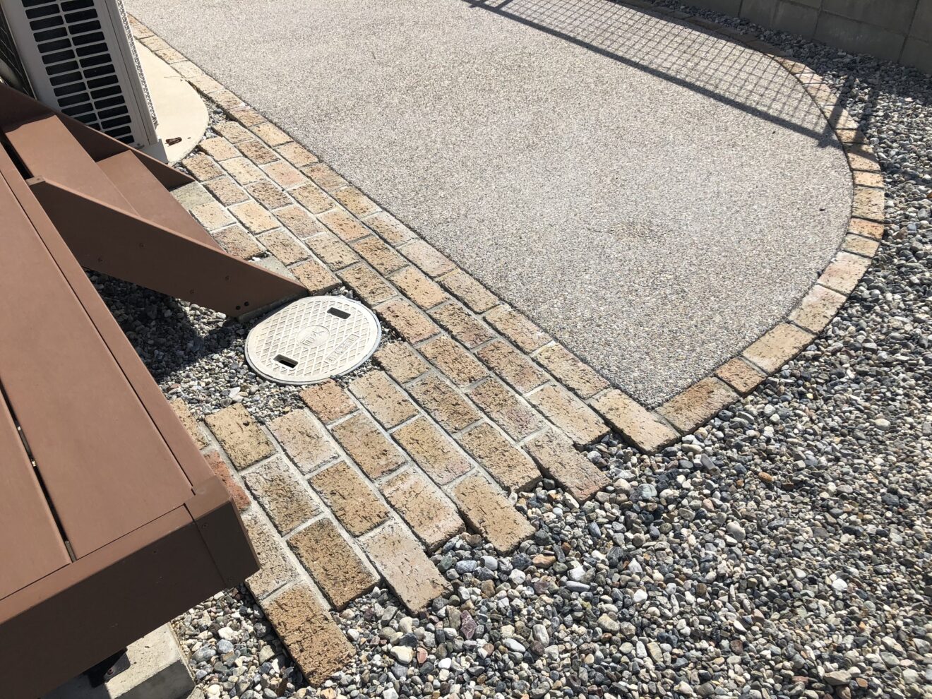 写真：リフォーム後の庭