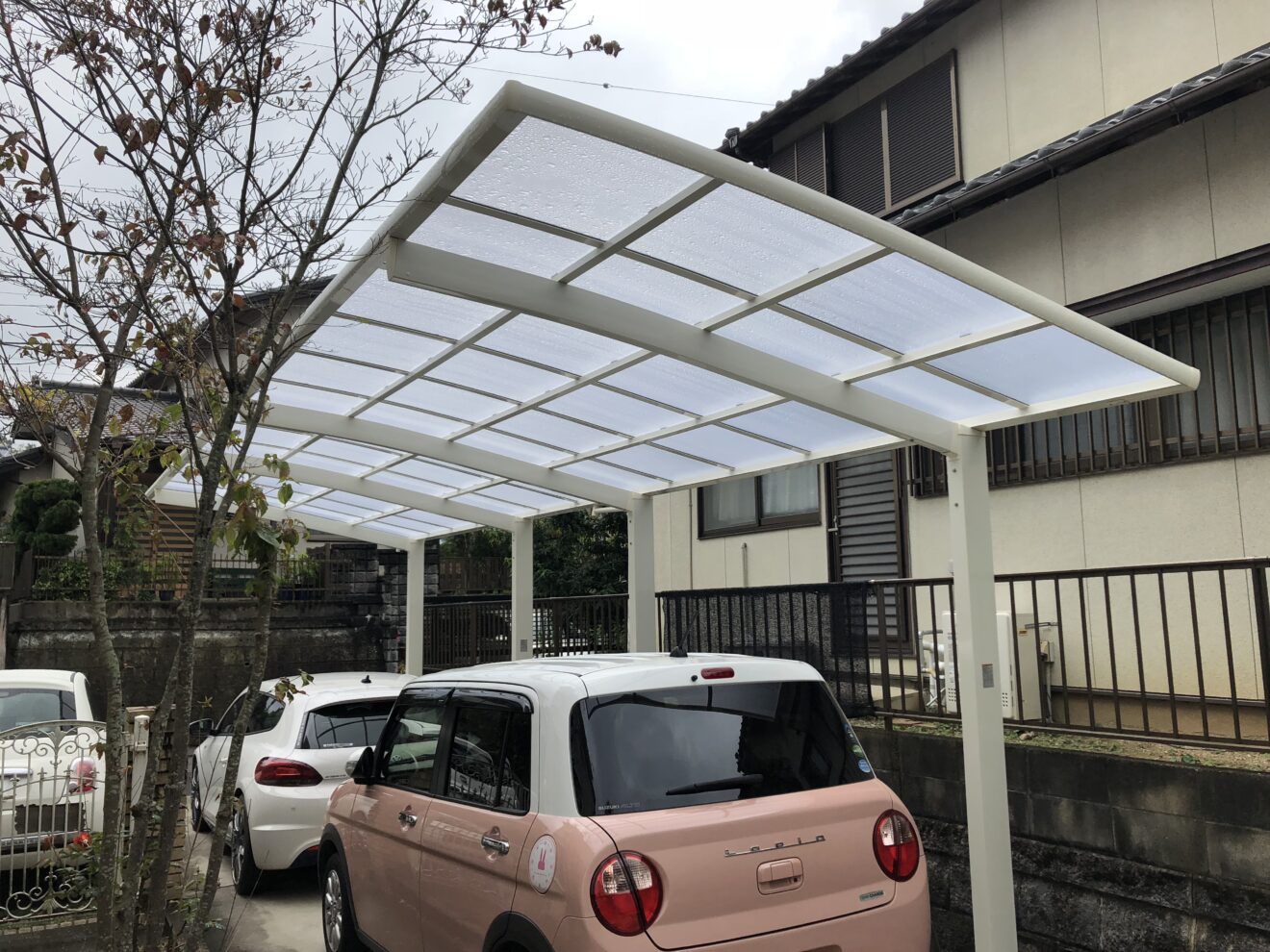 写真：リフォーム後のカーポート02