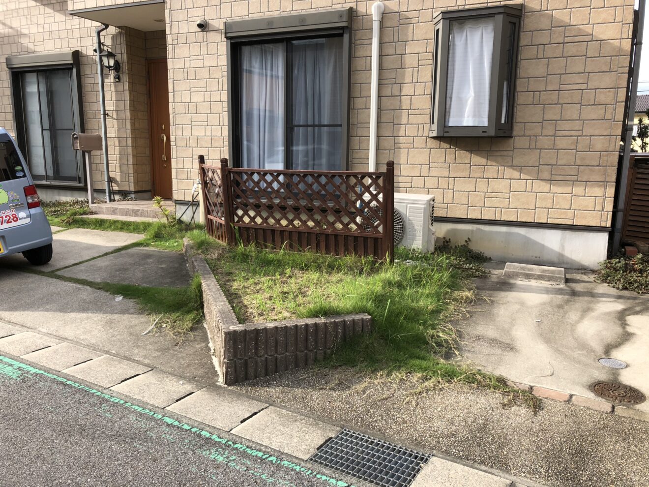 写真：リフォーム前の庭01 - 福田造園の施行事例（愛知県豊田市）