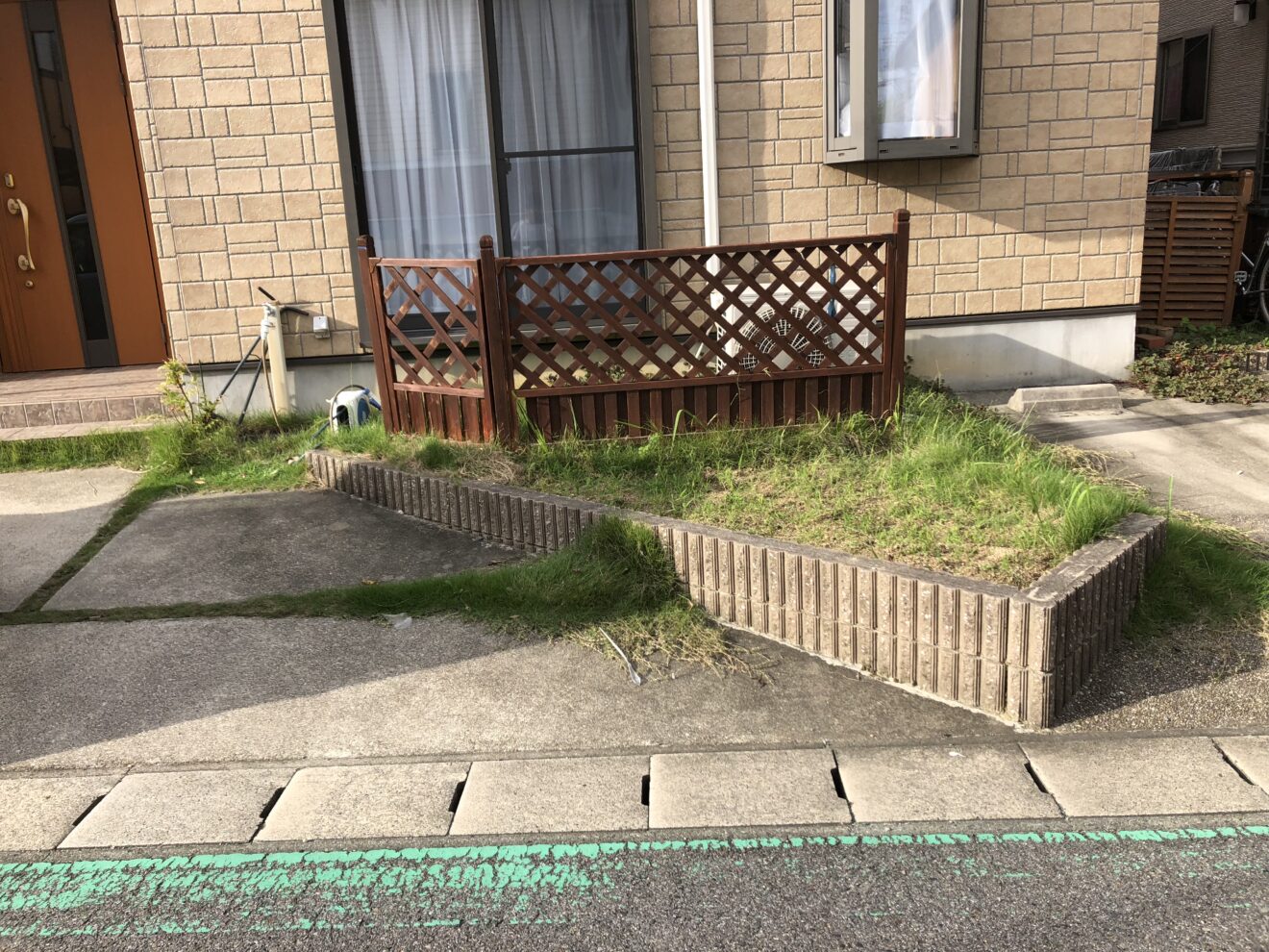 写真：リフォーム前の庭02 - 福田造園の施行事例（愛知県豊田市）