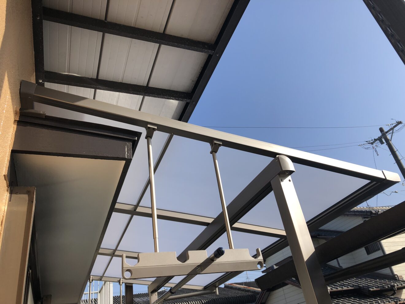 写真：リフォーム後のテラス屋根01 - 福田造園の施行事例（愛知県岡崎市）