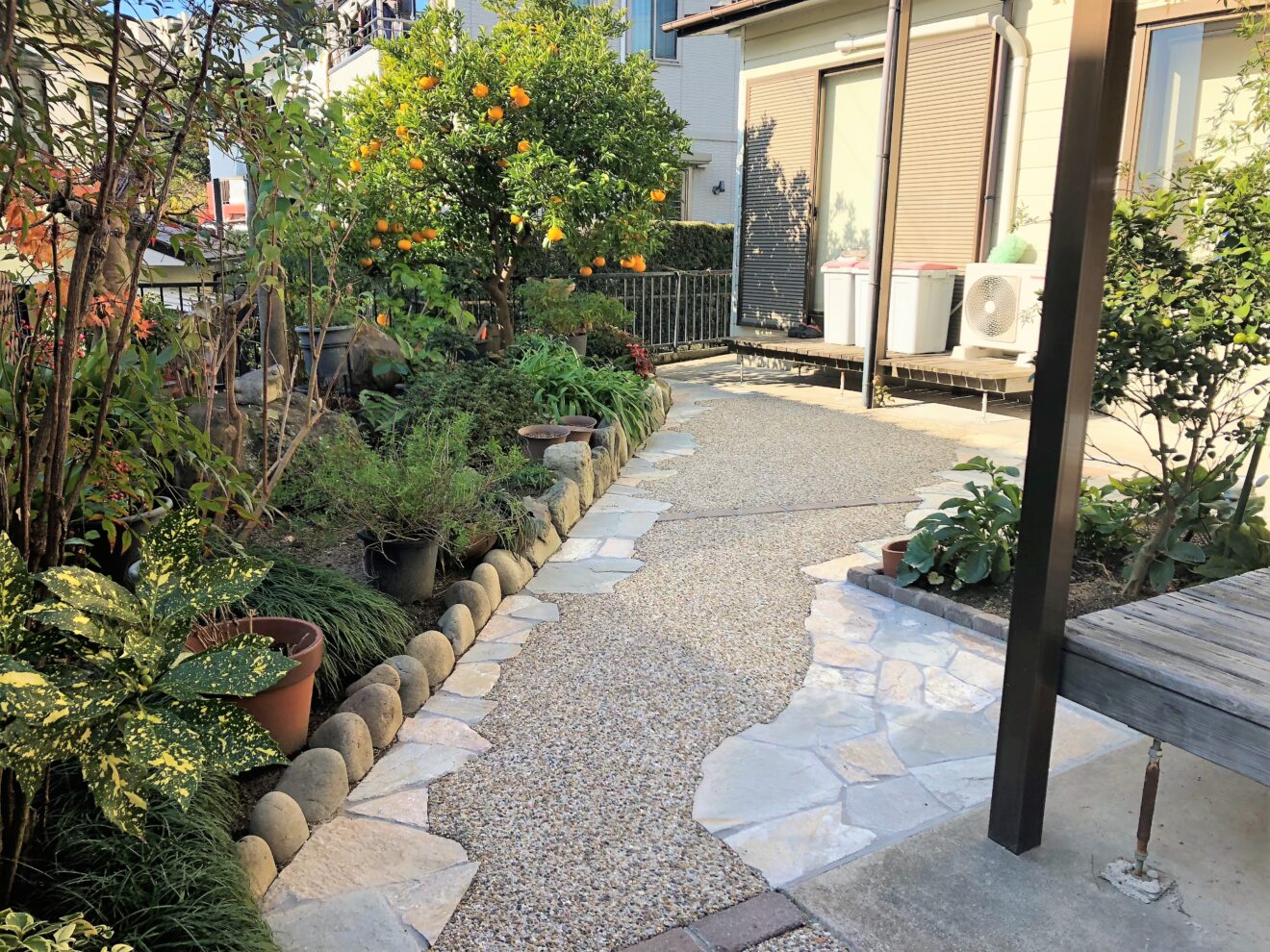 写真：リフォーム後の庭02 - 福田造園の施行事例（愛知県豊田市）