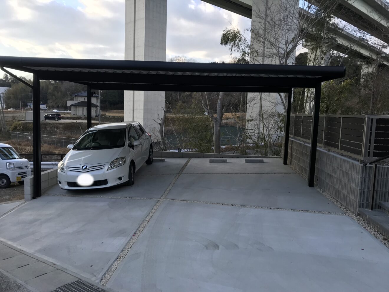 写真：リフォーム後のカーポート - 福田造園の施行事例（愛知県豊田市）