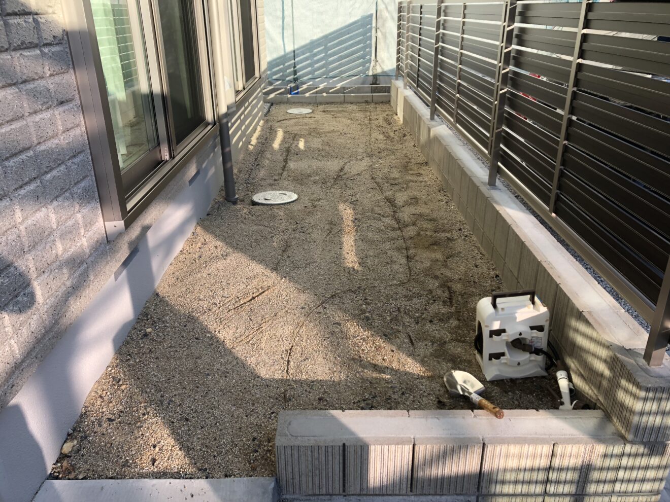 写真：リフォーム前の庭02