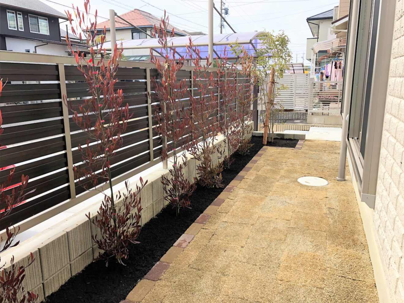 写真：リフォーム後の庭01