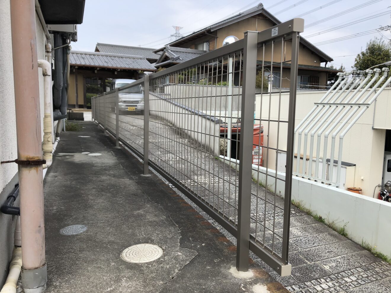 写真：リフォーム後のフェンス01 - 福田造園の施行事例（愛知県豊田市）