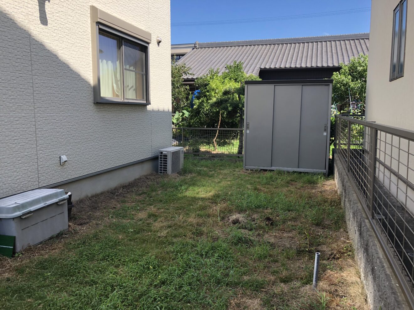 写真：リフォーム前の庭02 - 福田造園の施行事例（愛知県岡崎市）