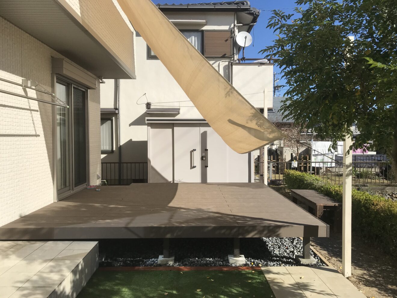 写真：リフォーム後の庭01 - 福田造園の施行事例（愛知県東郷町）