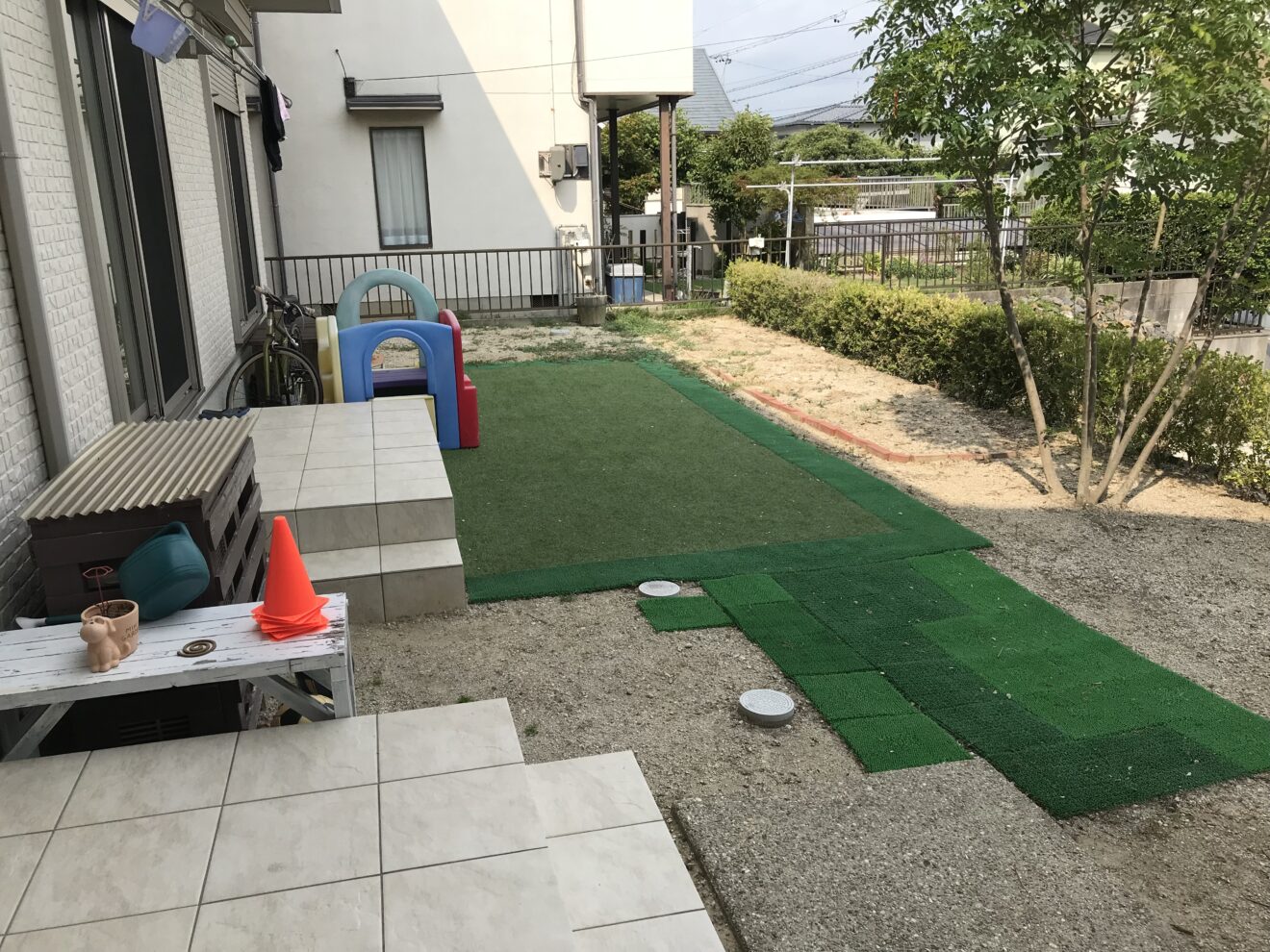 写真：リフォーム前の庭01 - 福田造園の施行事例（愛知県東郷町）