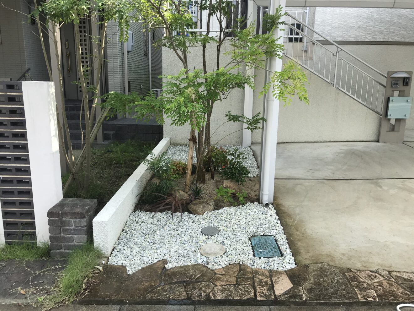 写真：リフォーム後の植栽02