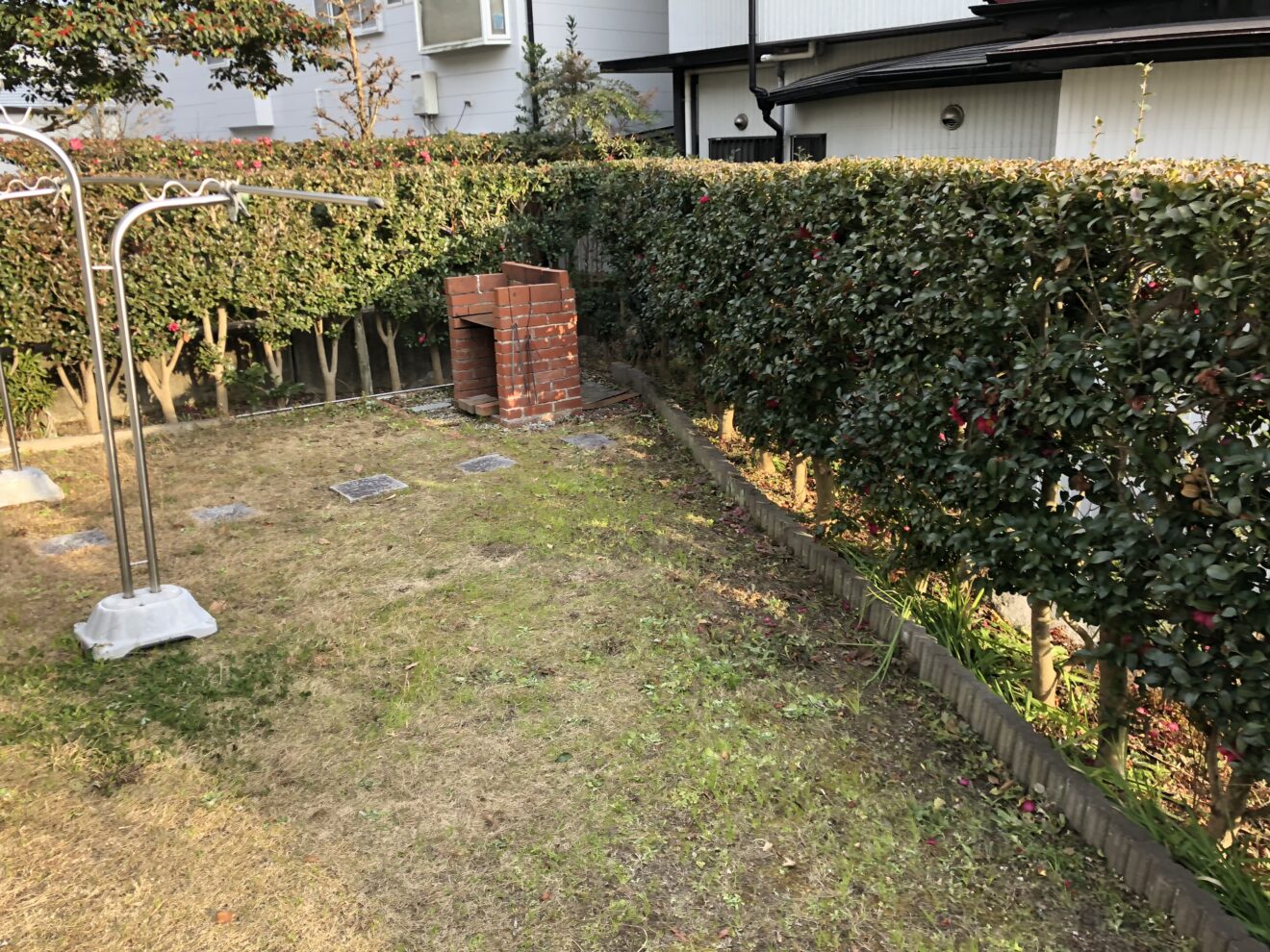 写真：リフォーム前の庭01