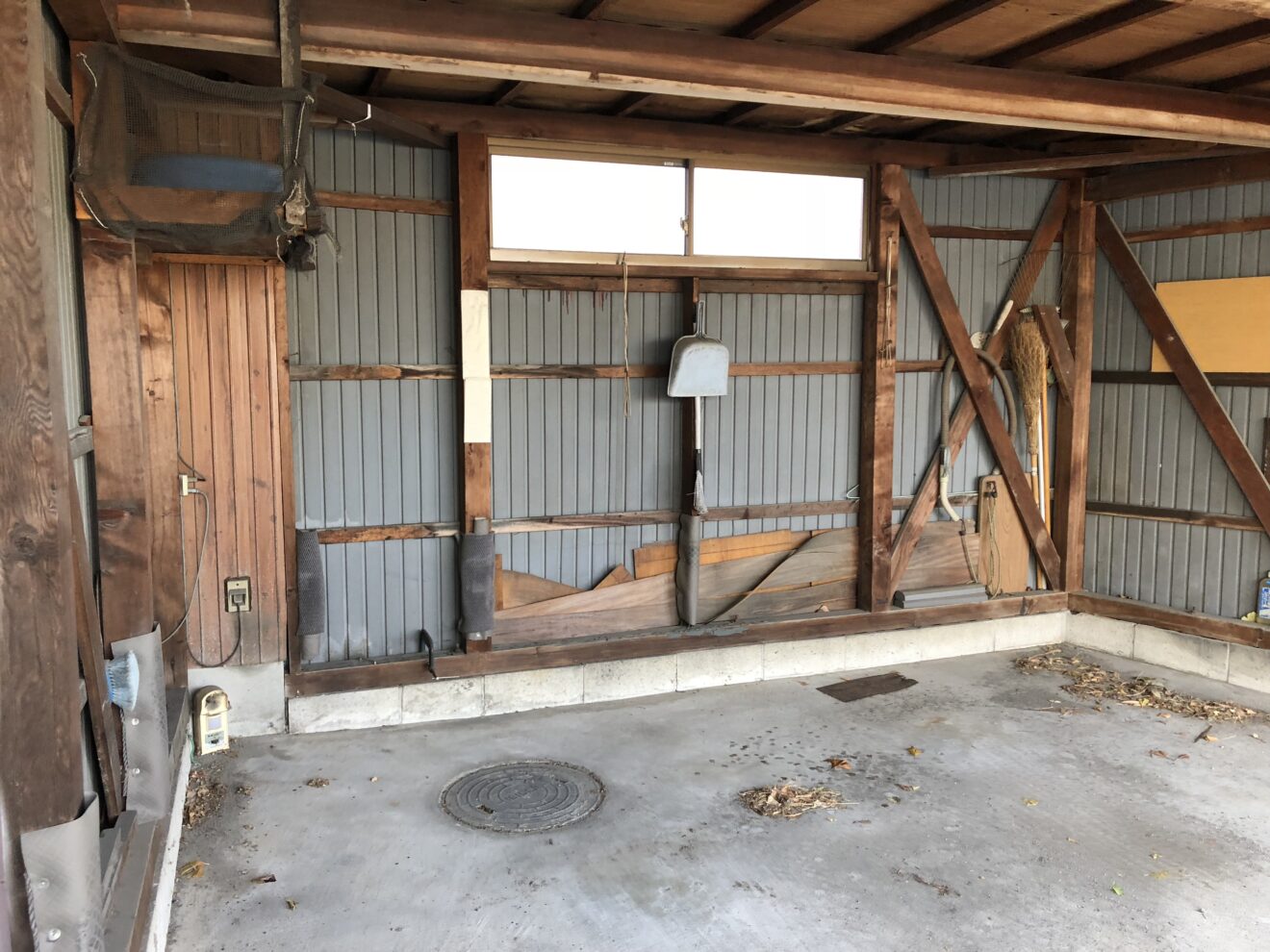 写真：リフォーム前の車庫02 - 福田造園の施行事例（愛知県知立市）