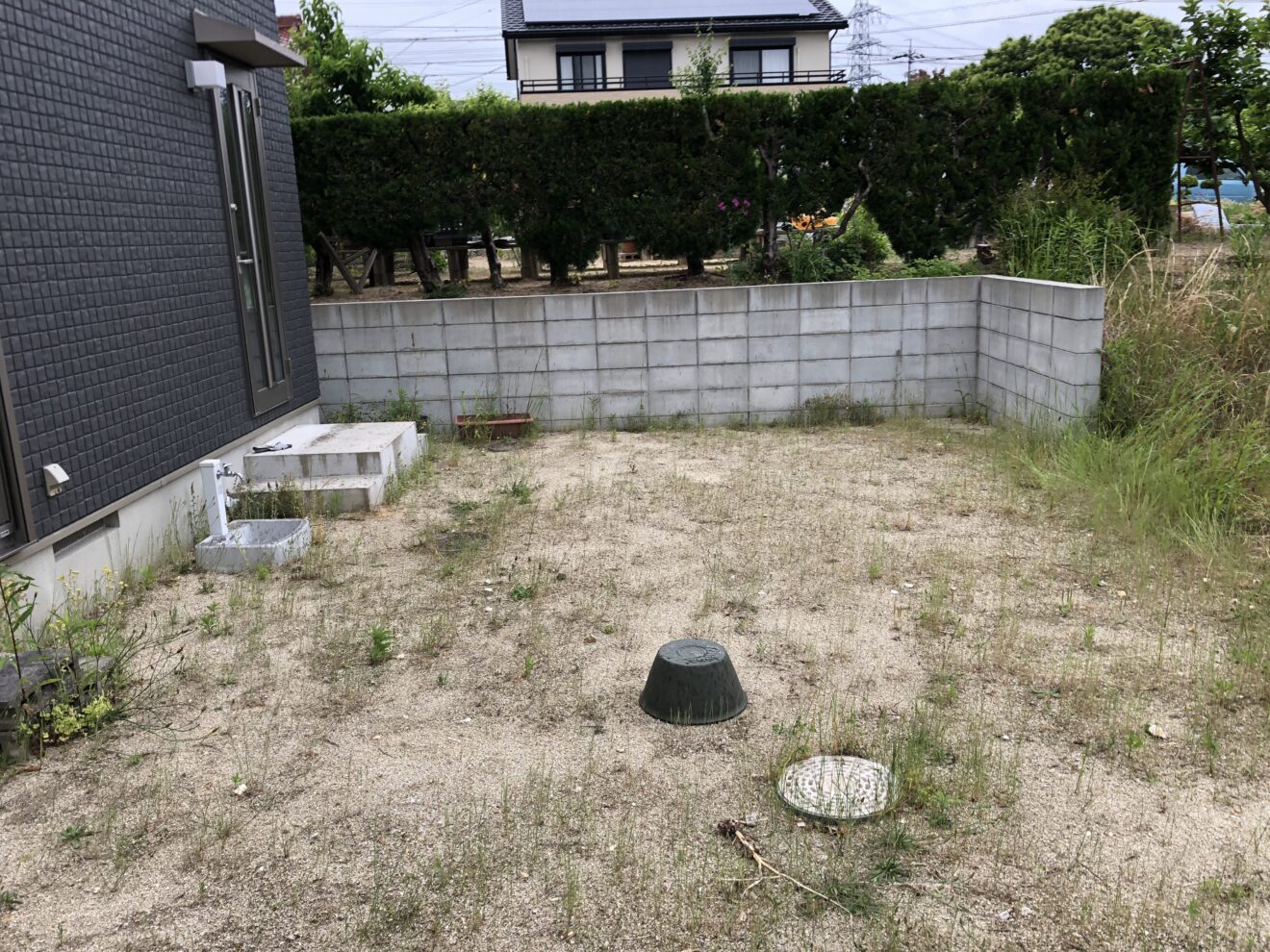 写真：リフォーム前の庭02 - 福田造園の施行事例（愛知県豊田市）