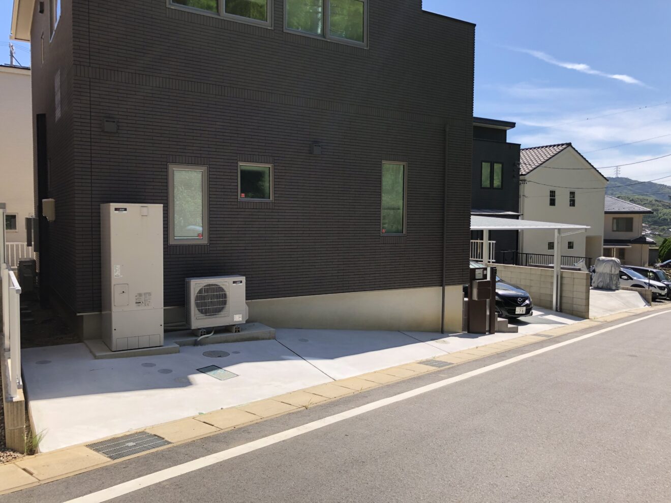 写真：外構全景 - 福田造園の施行事例（愛知県岡崎市）