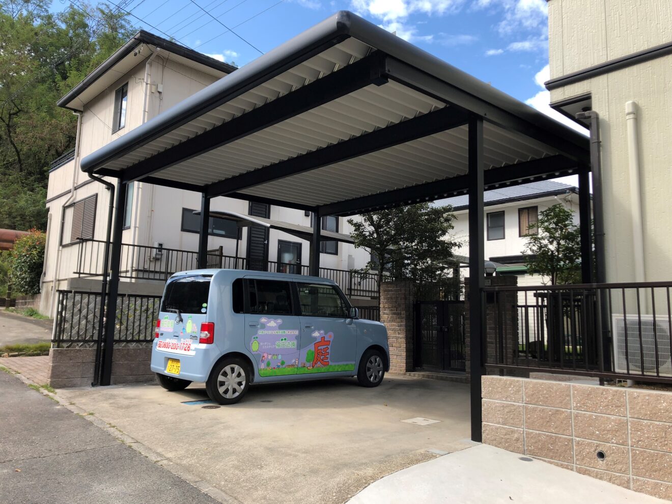 写真：拡張後の駐車場01