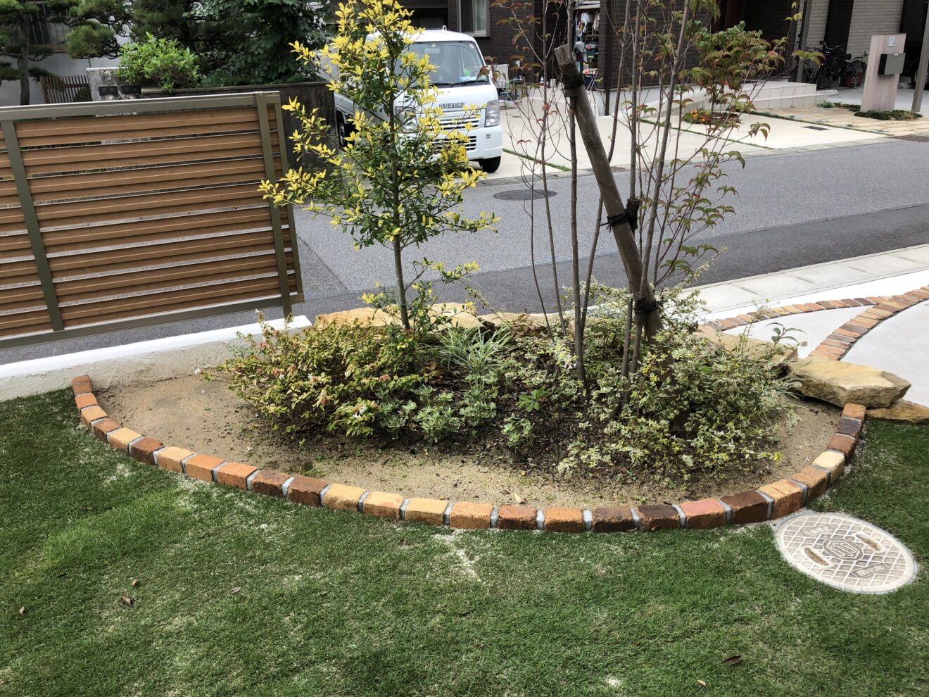 写真：リフォーム後の庭01