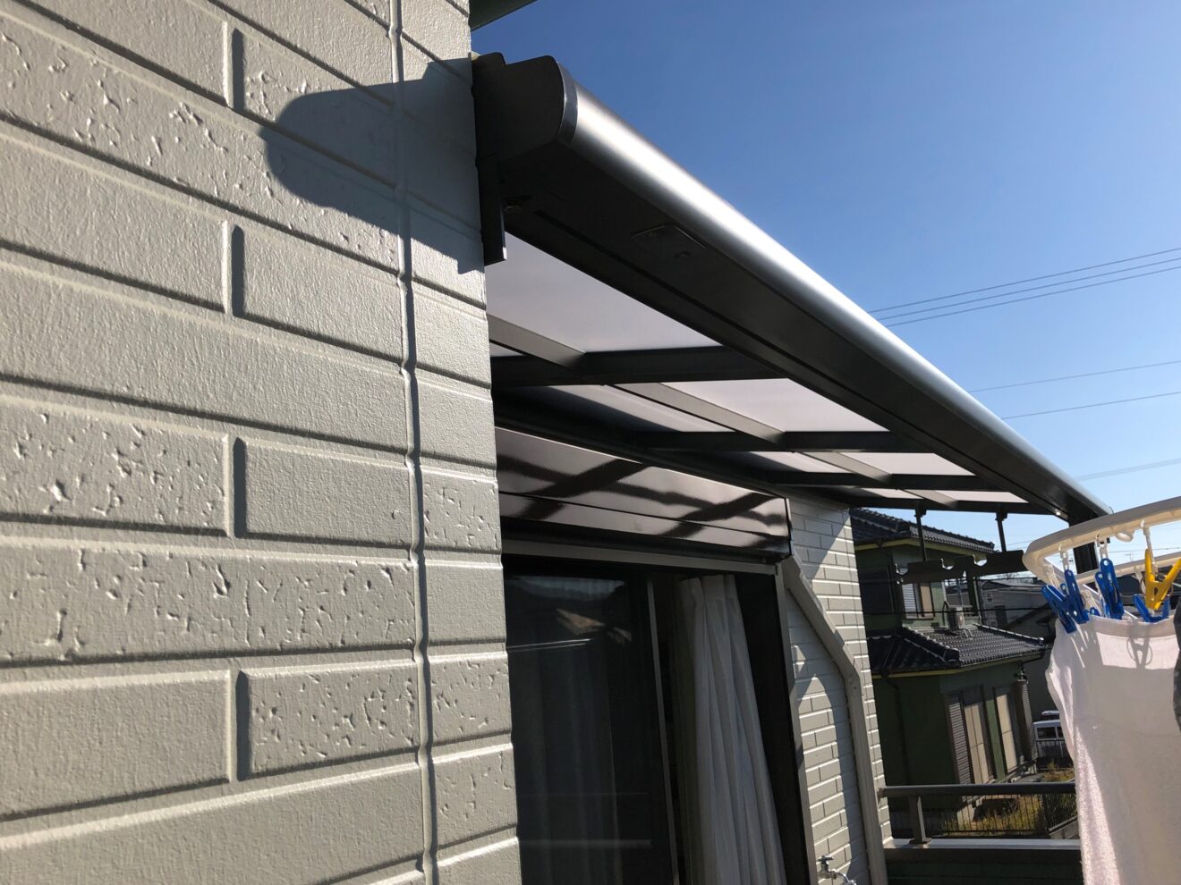 写真：テラス屋根施工後02