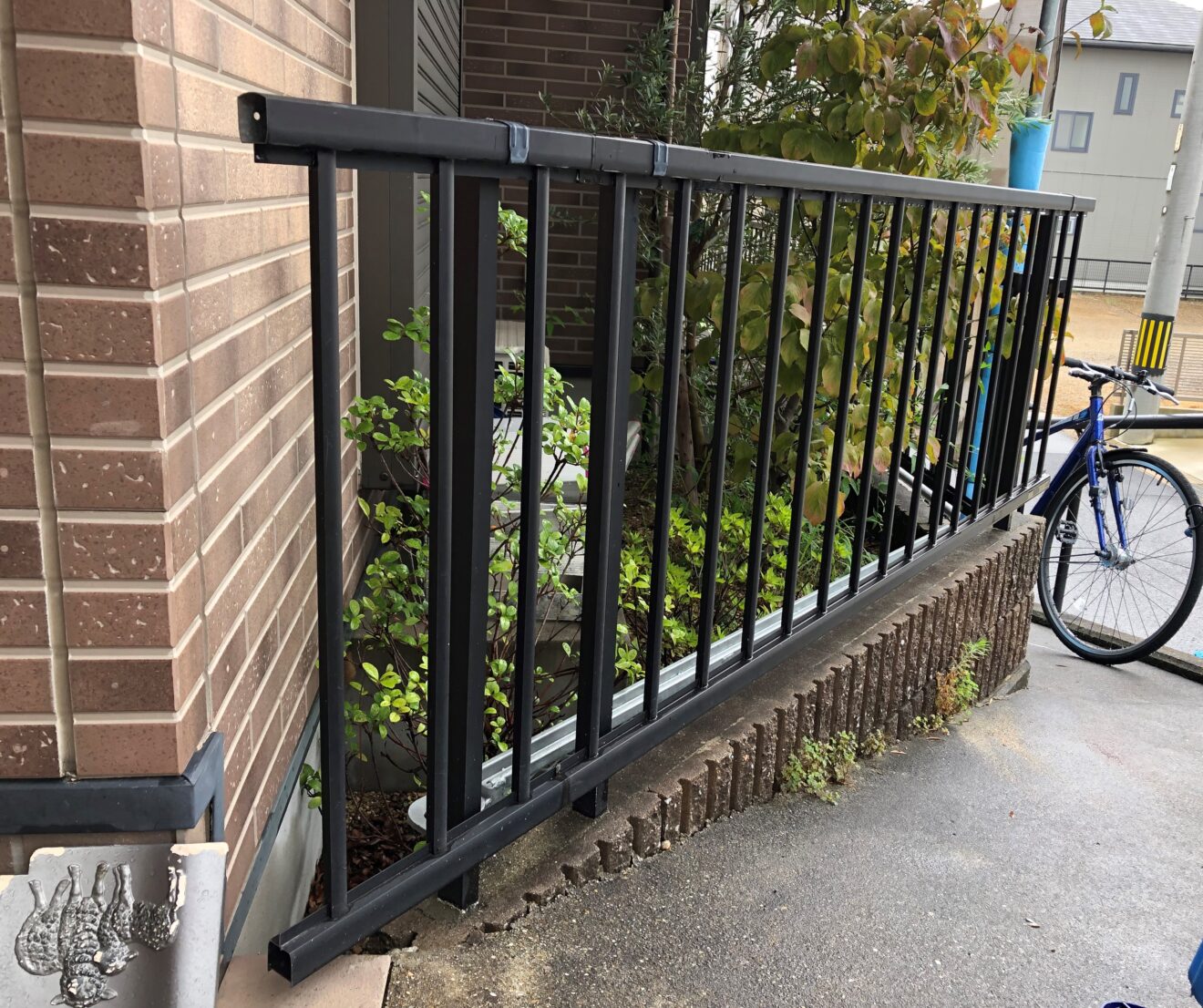 写真：リフォーム前のフェンス01