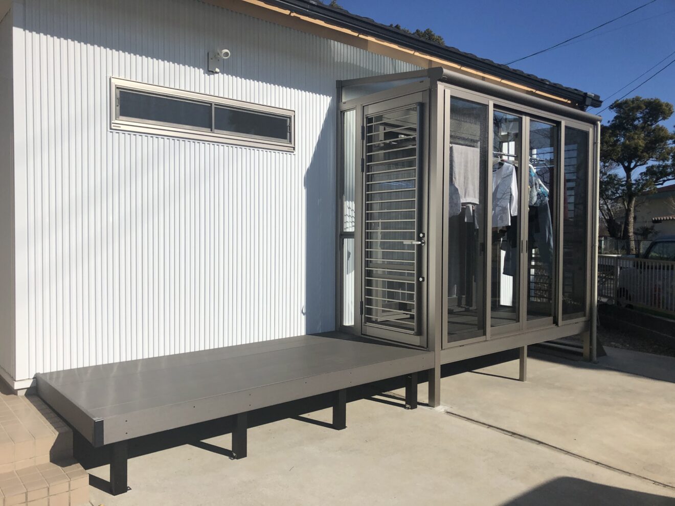 写真：サンルーム施行後01