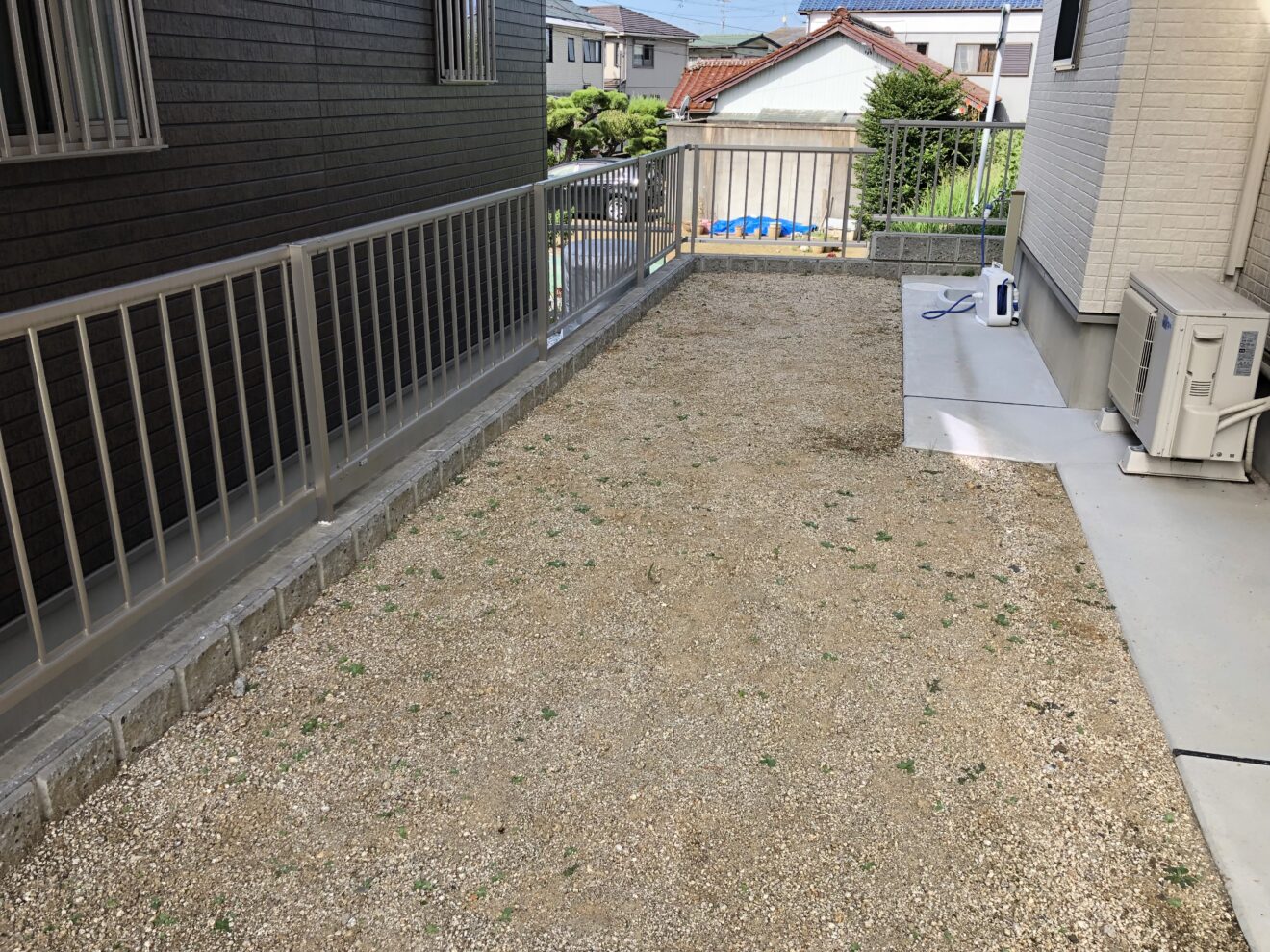 写真：リフォーム前の庭01 - 福田造園の施行事例（愛知県岡崎市）