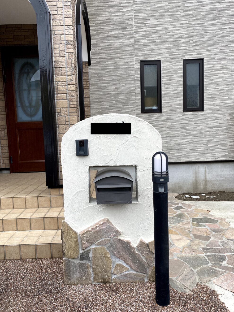 写真：リフォーム後の門塀周り - 福田造園の施工事例（愛知県愛知郡東郷町）