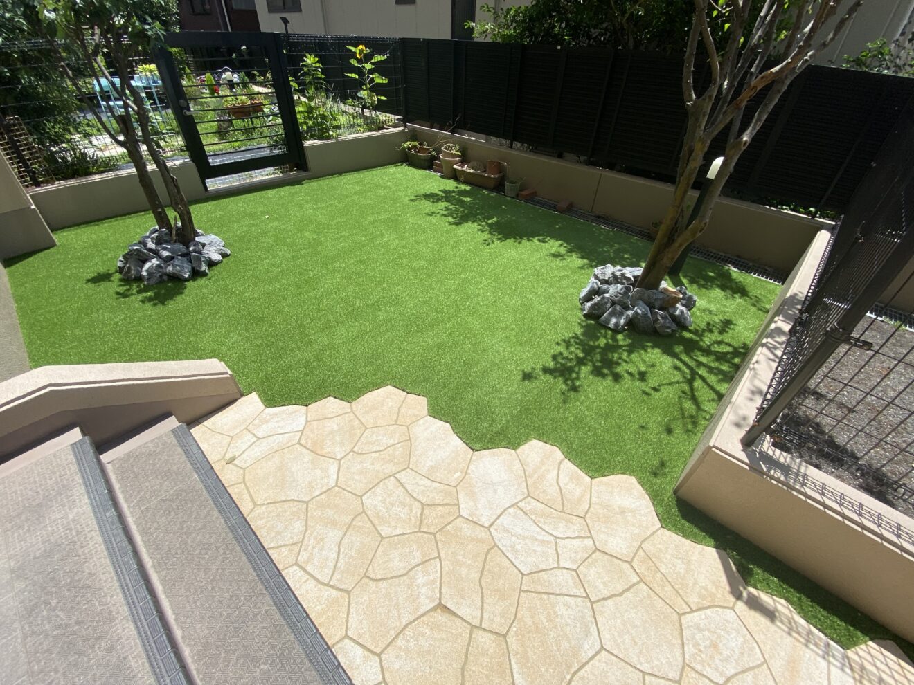 写真：リフォーム後の庭01 - 福田造園の施工事例（愛知県豊田市）