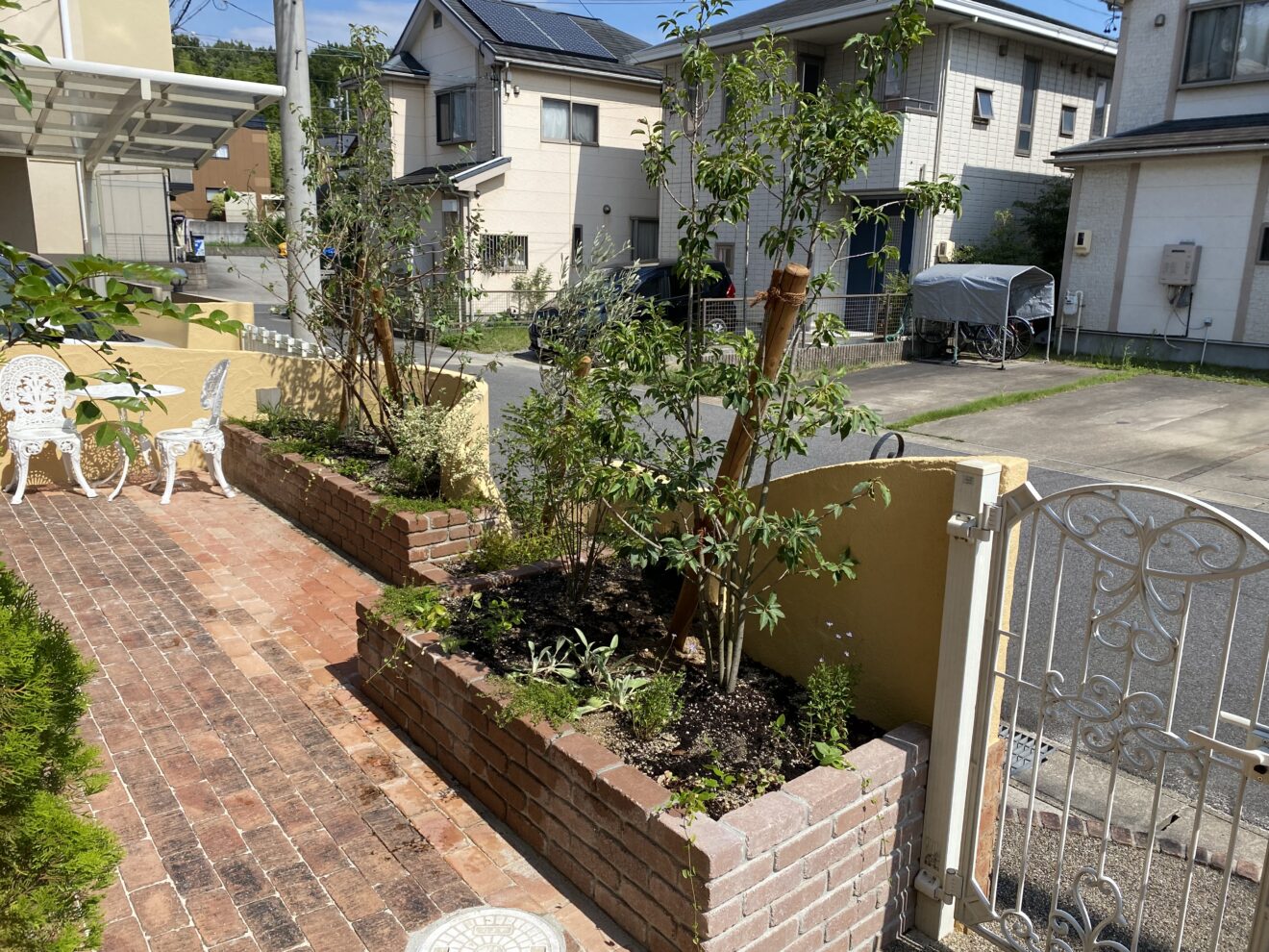 写真：リフォーム後の庭02 - 福田造園の施工事例（愛知県日進市）