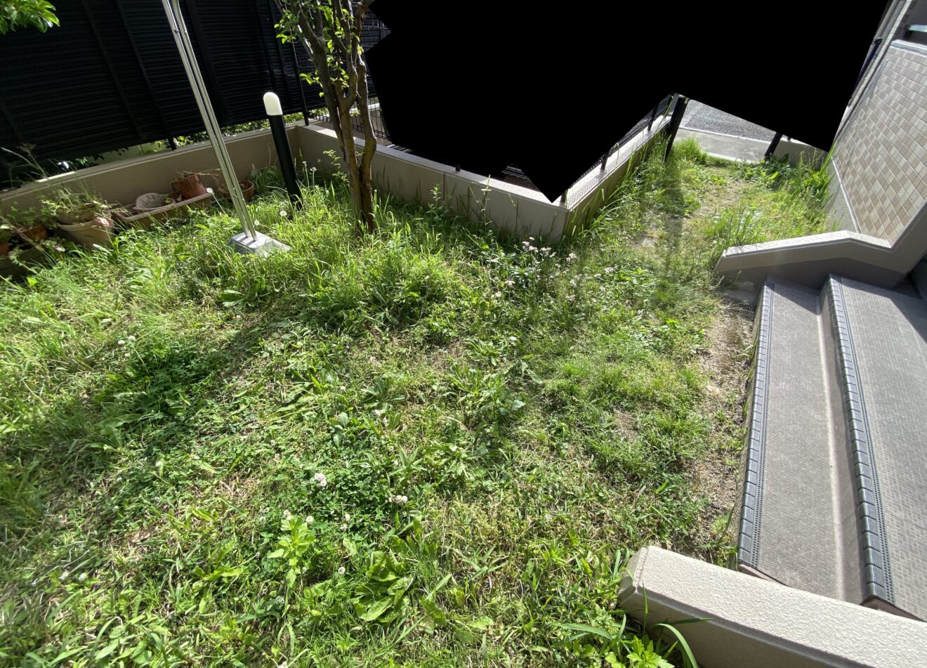 写真：リフォーム前の庭02 - 福田造園の施工事例（愛知県豊田市）