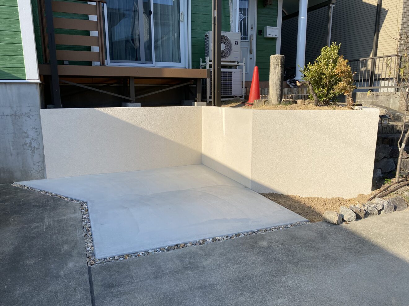 写真：リフォーム後の駐車場 - 福田造園の施工事例（愛知県豊田市）