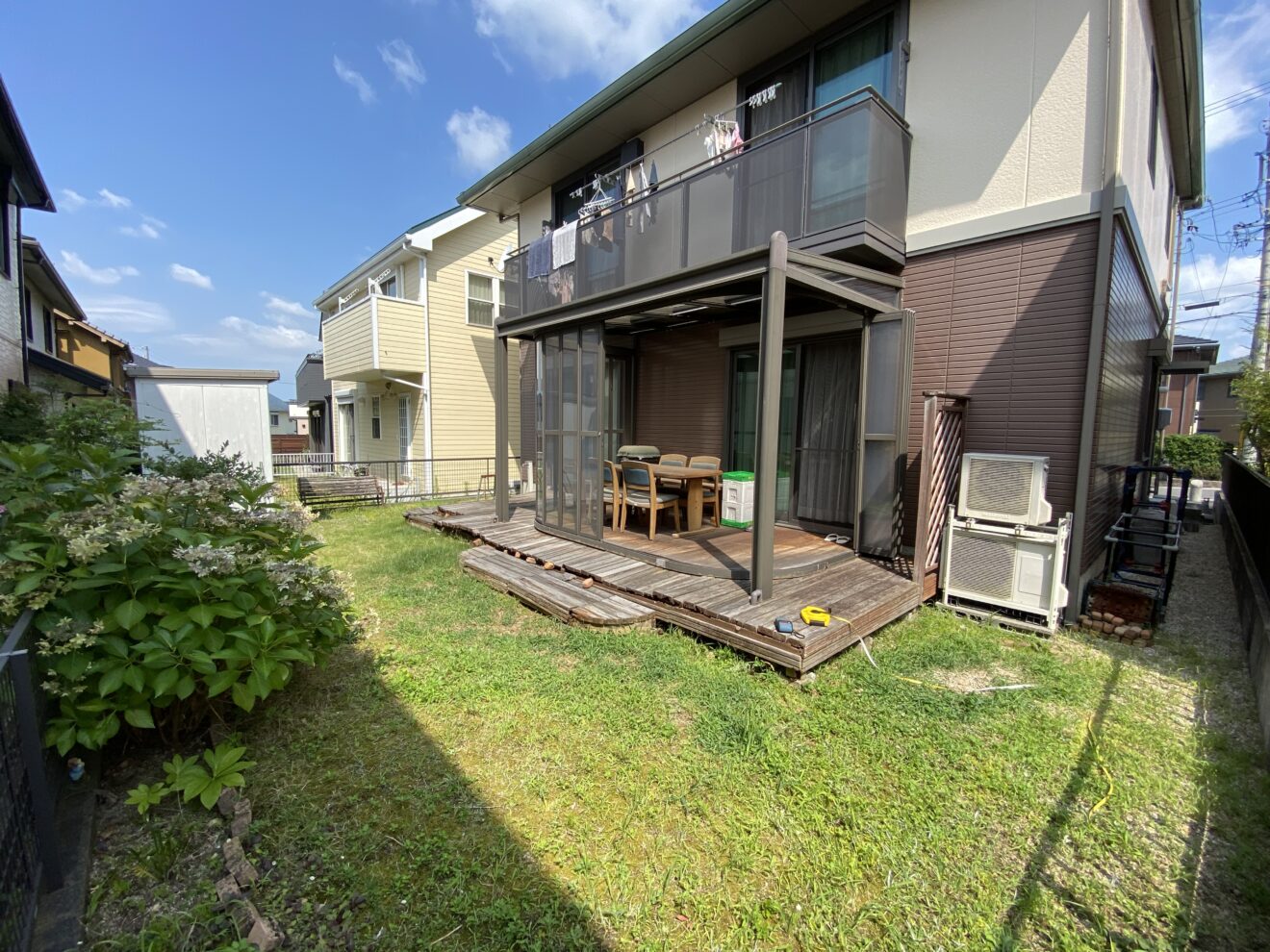 写真：リフォーム前の庭 - 福田造園の施工事例（愛知県みよし市）