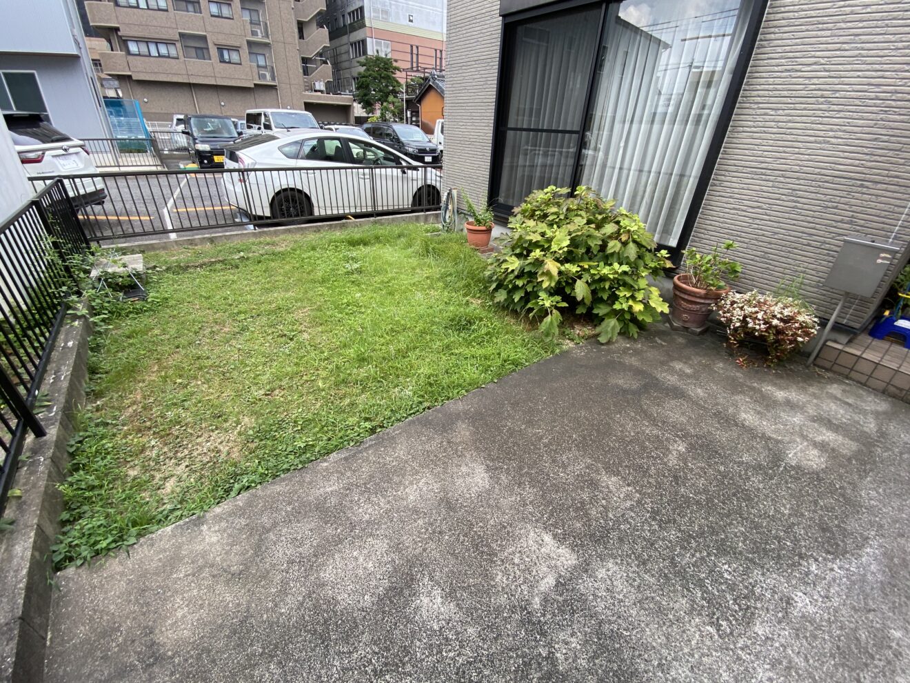 写真：フォーム前の庭 - 福田造園の施工事例（愛知県豊田市）