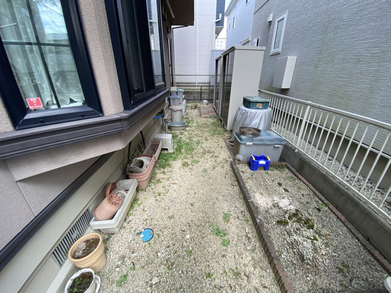 写真：リフォーム前の庭01 - 福田造園の施工事例（愛知県日進市）