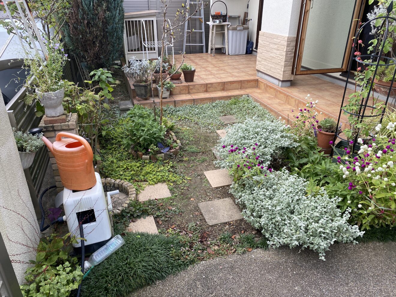 写真：リフォーム前の庭02 - 福田造園の施工事例（愛知県岡崎市）