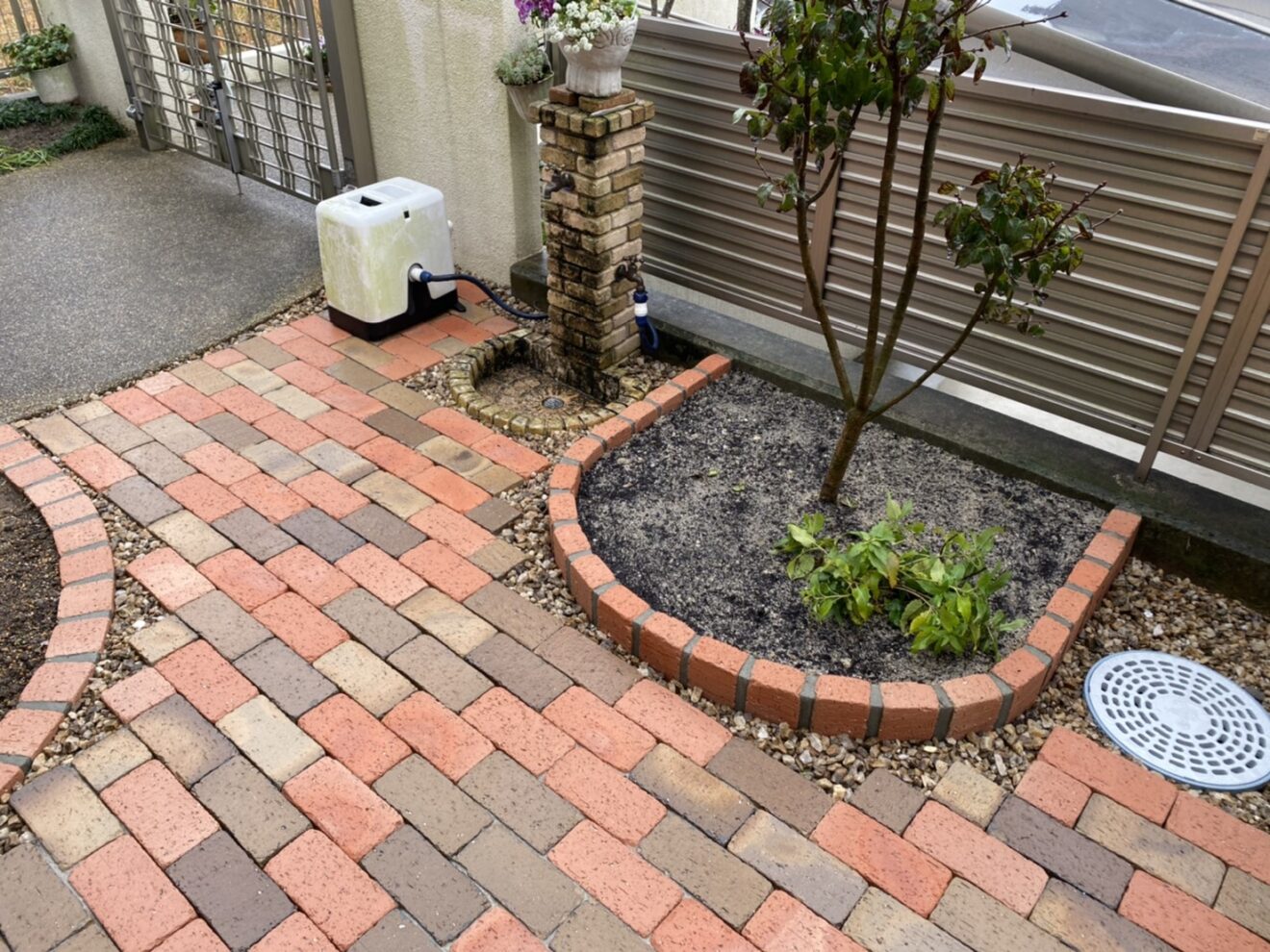 写真：リフォーム後の庭02 - 福田造園の施工事例（愛知県岡崎市）