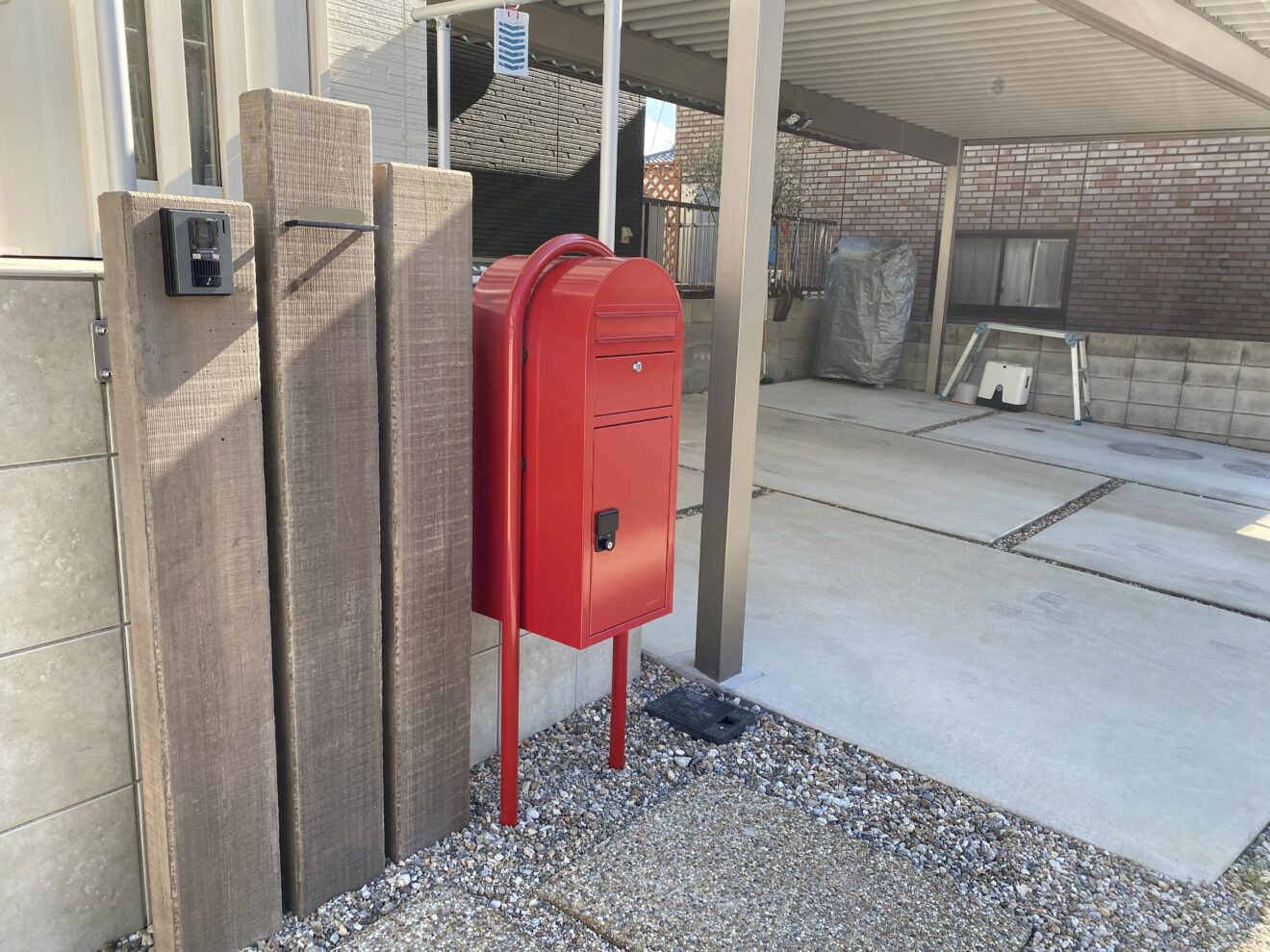 写真：リフォーム後の門塀周り - 福田造園の施工事例（愛知県日進市）