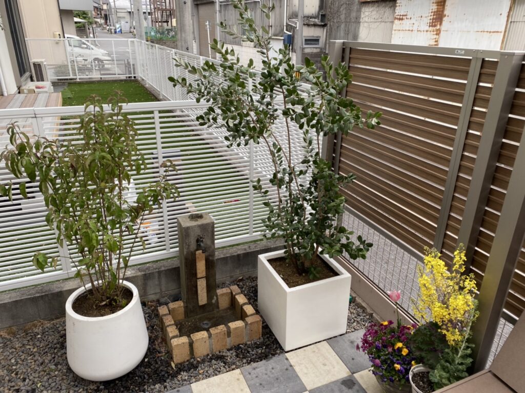 写真：リフォーム後の庭01 - 福田造園の施工事例（愛知県岡崎市）