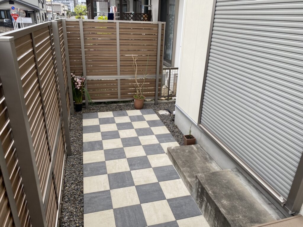 写真：リフォーム後の庭02 - 福田造園の施工事例（愛知県岡崎市）