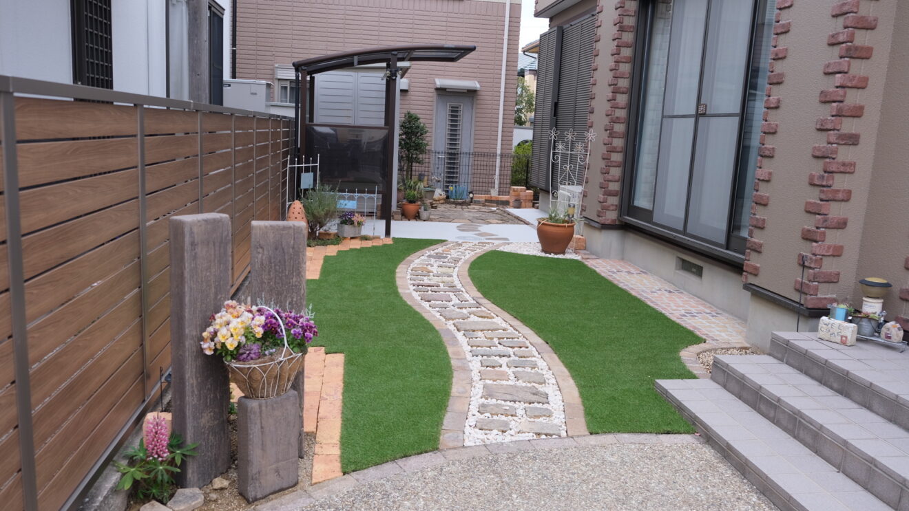 写真：リフォーム後の庭01 - 福田造園の施工事例（愛知県みよし市）