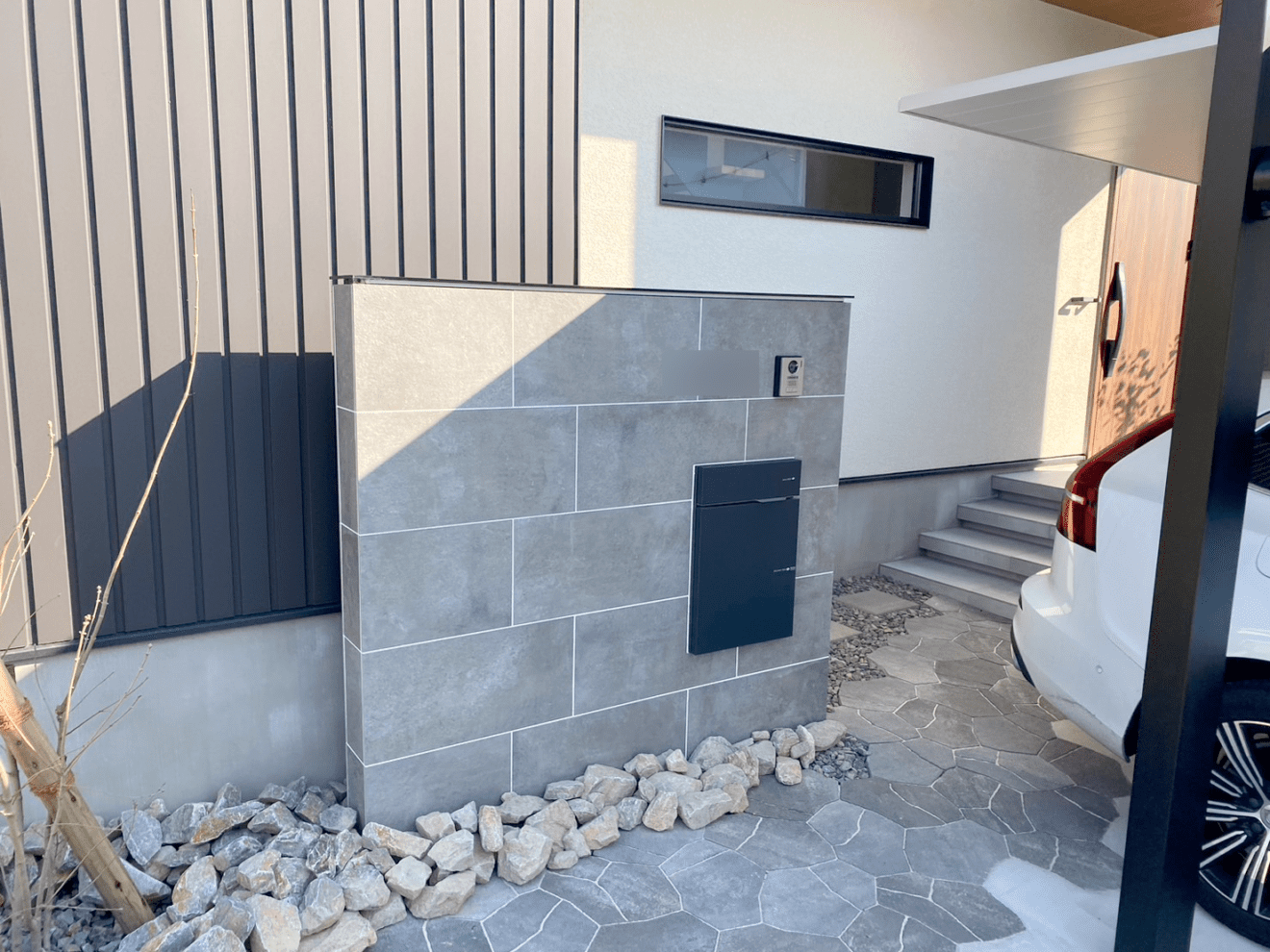 写真：門塀周り