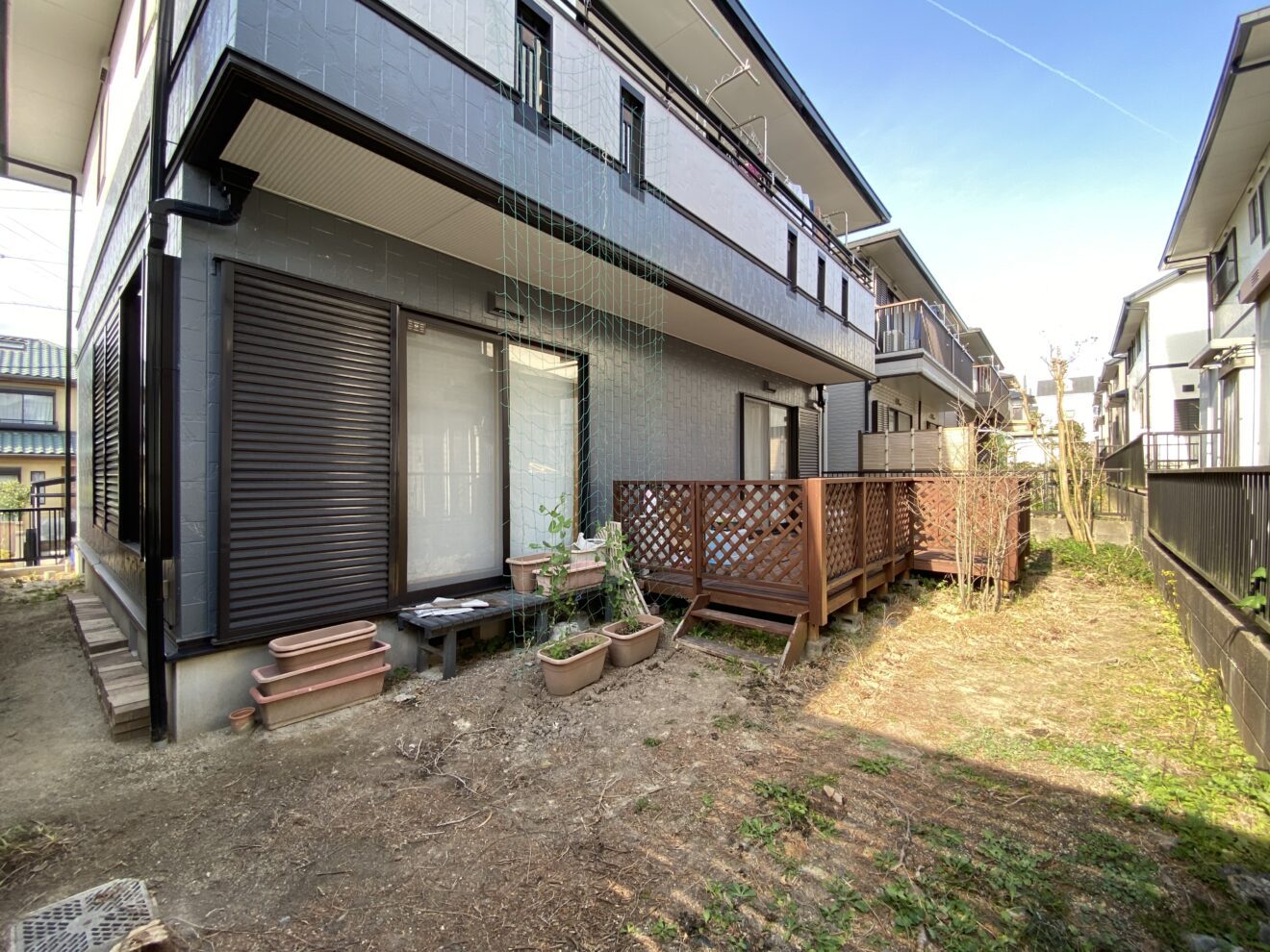 写真：リフォーム前の庭 - 福田造園の施工事例（愛知県名古屋市）