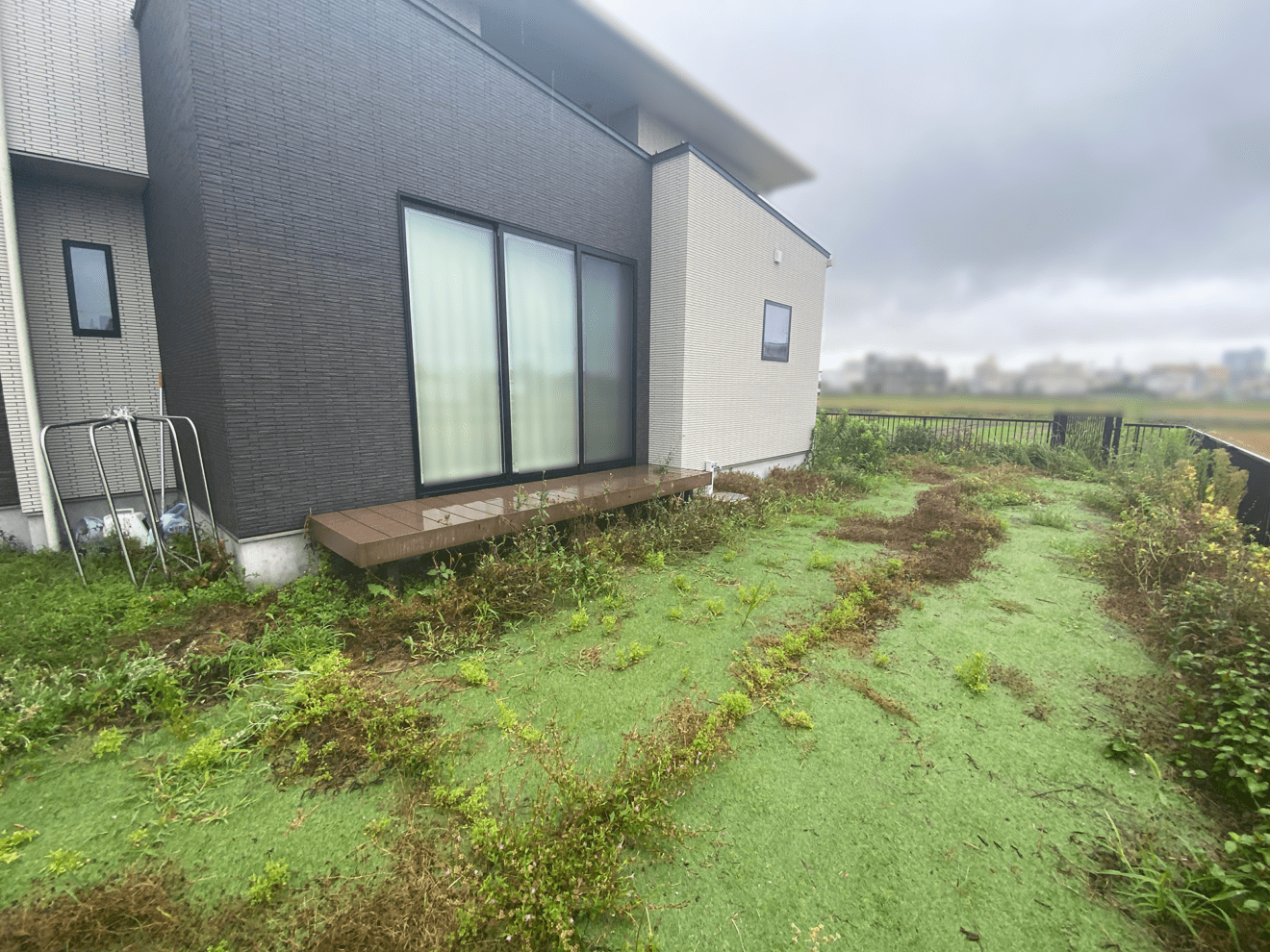 写真：リフォーム前の庭01 - 福田造園の施工事例（愛知県知立市）