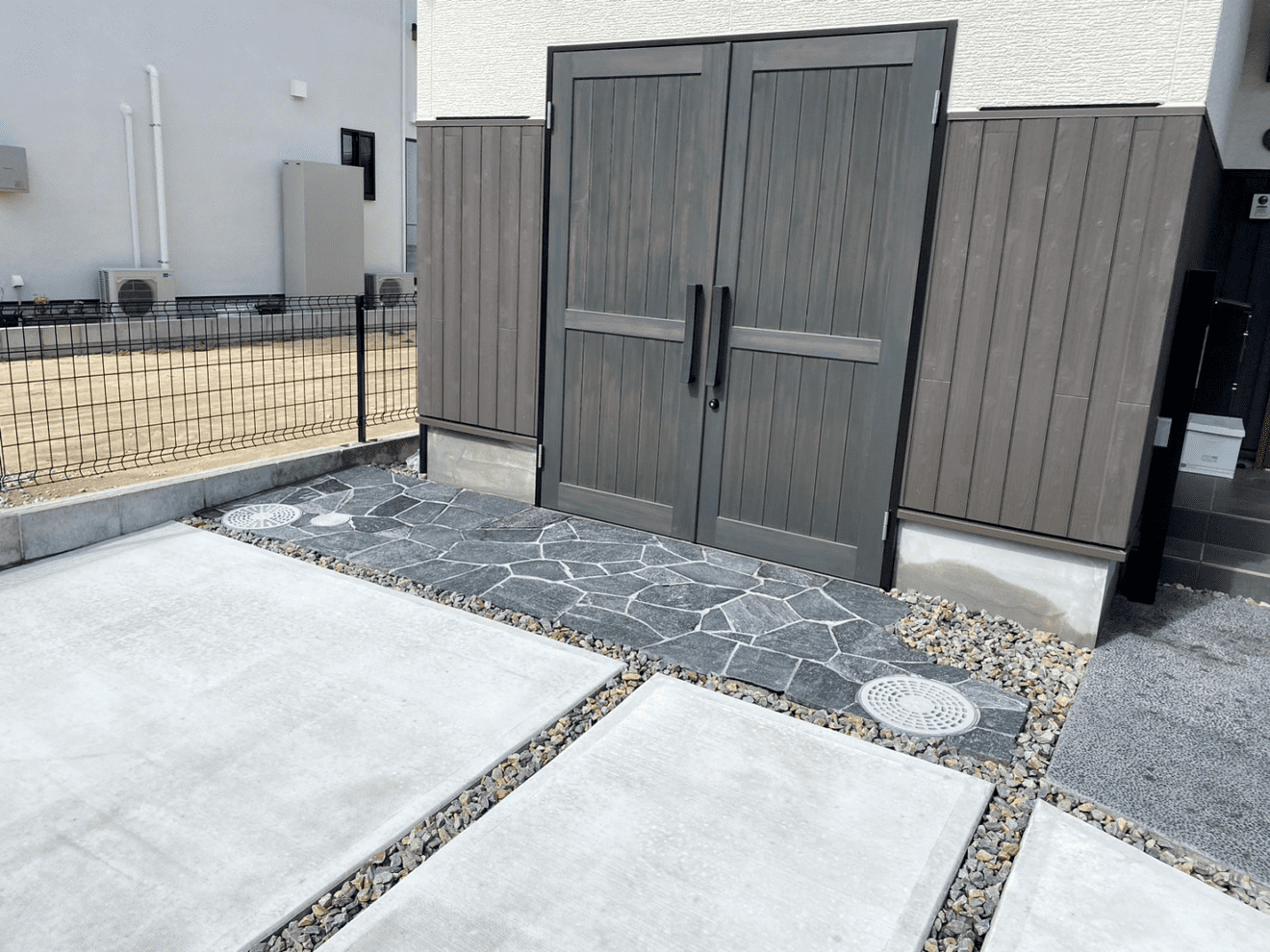 写真：石張り - 福田造園の施工事例（愛知県岡崎市）