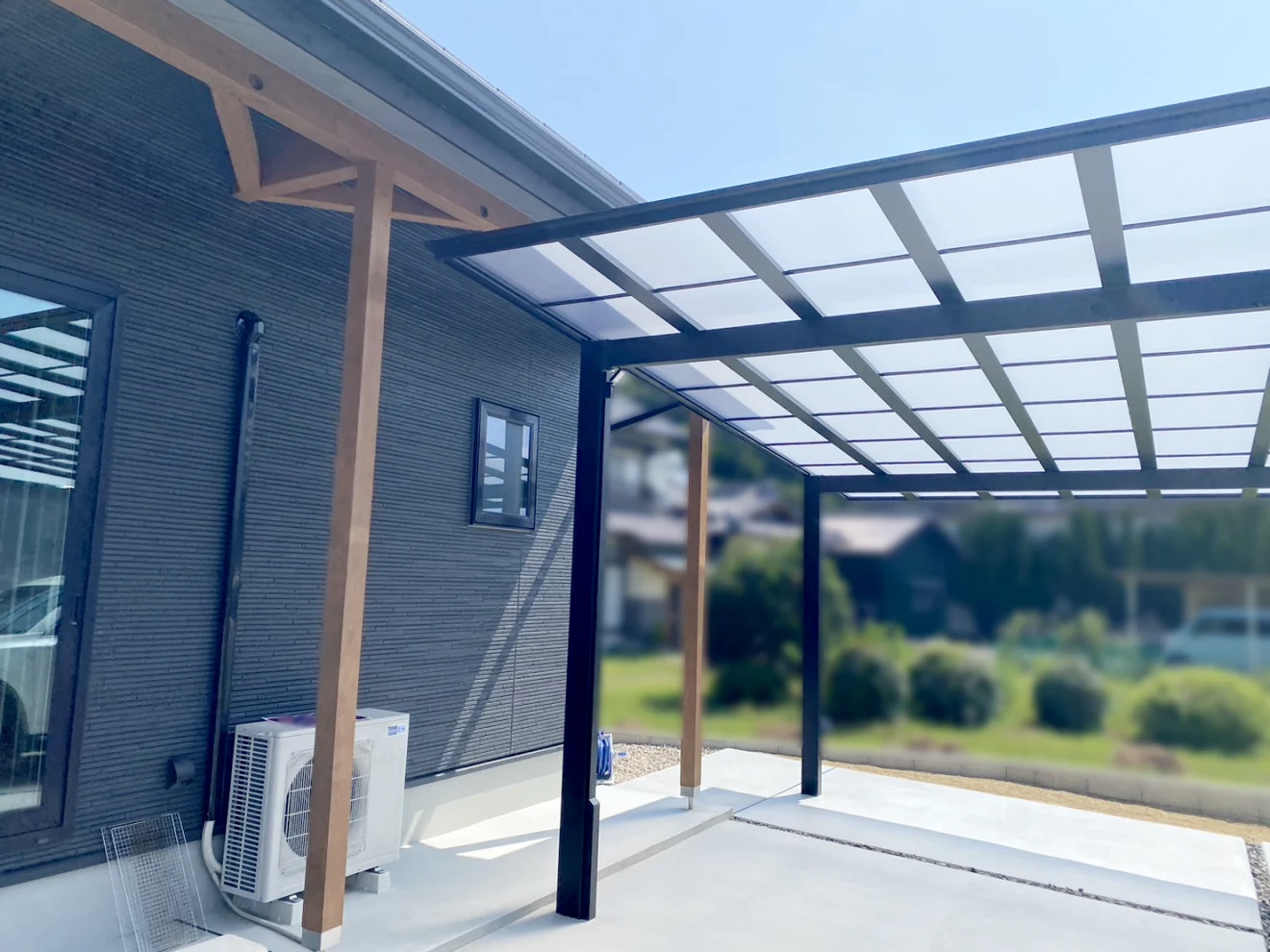 写真：カーポート - 福田造園の施工事例（愛知県西三河）