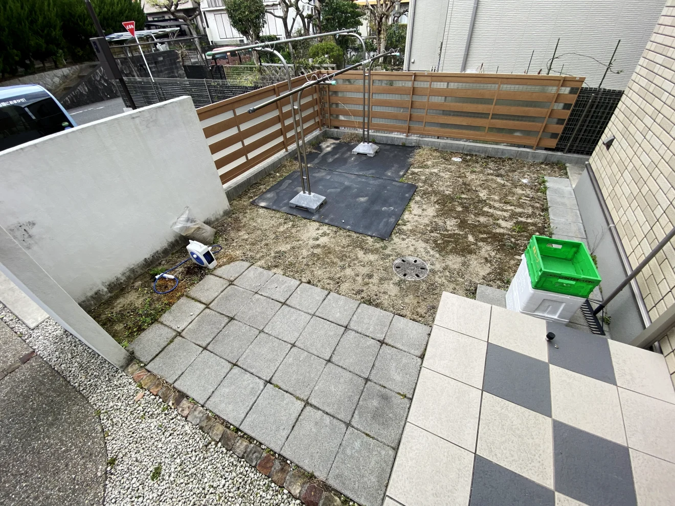 写真：リフォーム前の庭01 - 福田造園の施工事例（愛知県岡崎市）