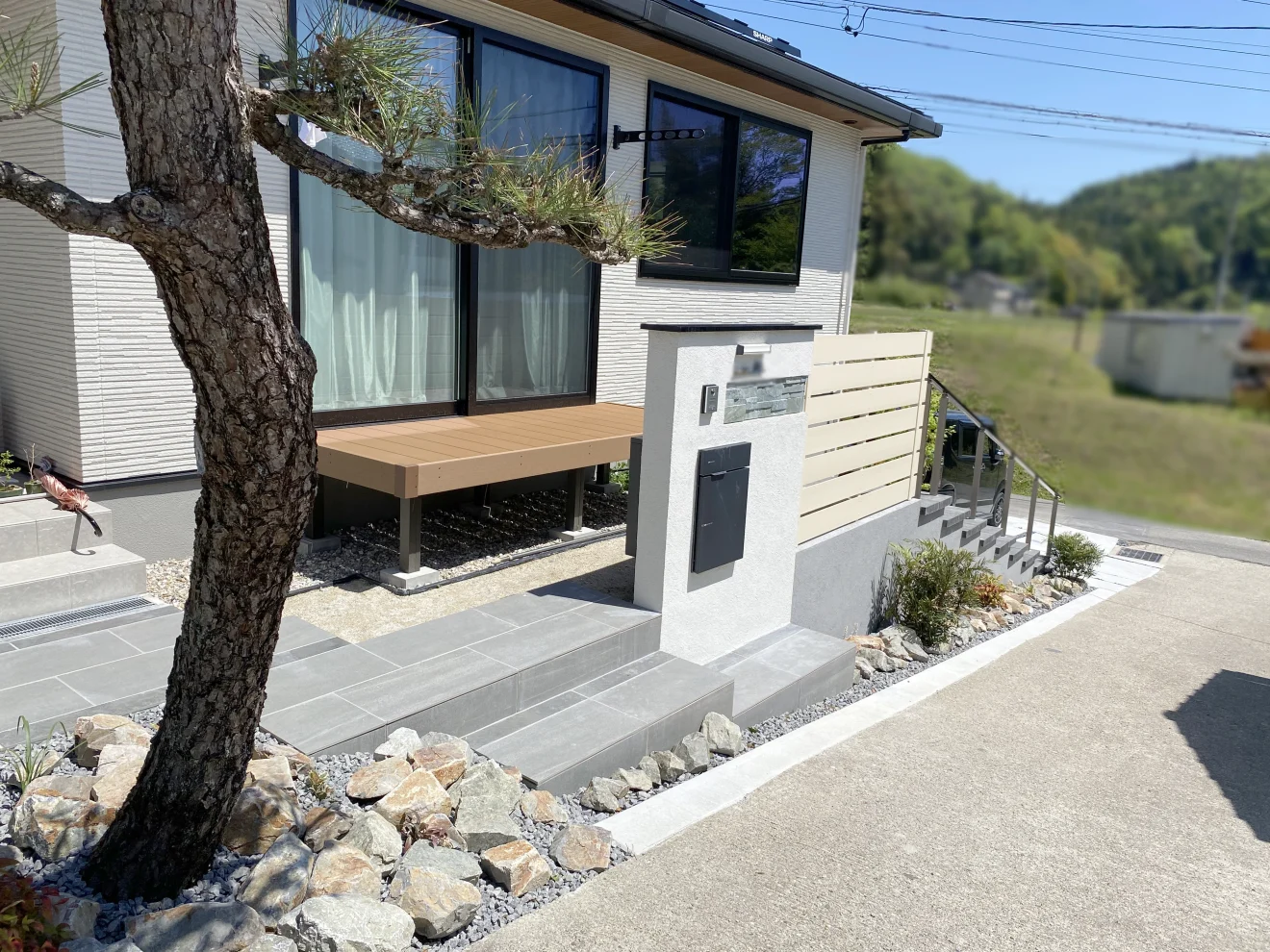 写真：門塀周り - 福田造園の施工事例（愛知県豊田市）