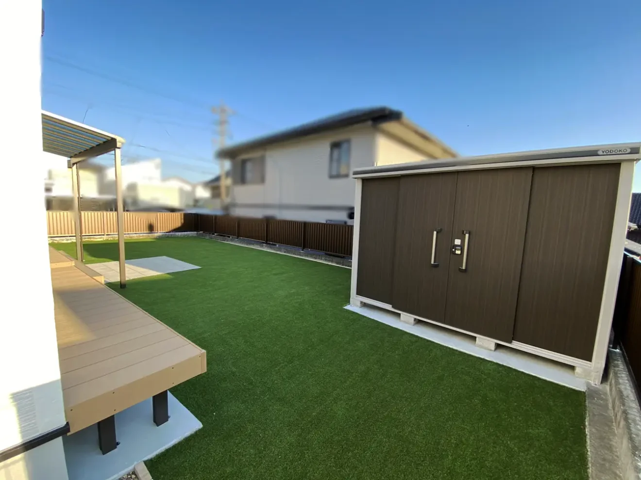 写真：リフォーム後の庭 - 福田造園の施工事例（愛知県日進市）